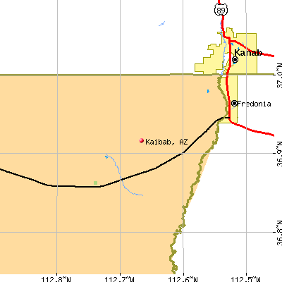 Kaibab map