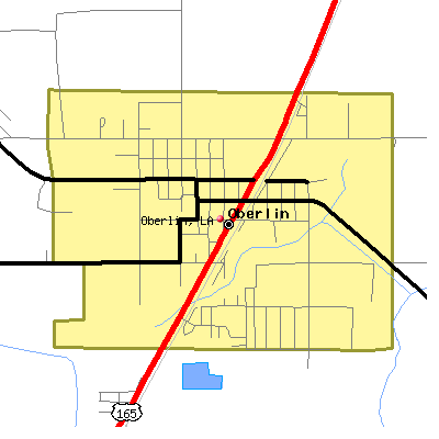 Oberlin map