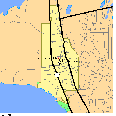 Oil City map