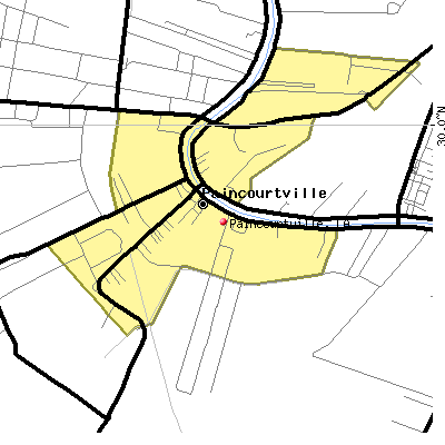 Paincourtville map