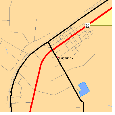 Paradis map