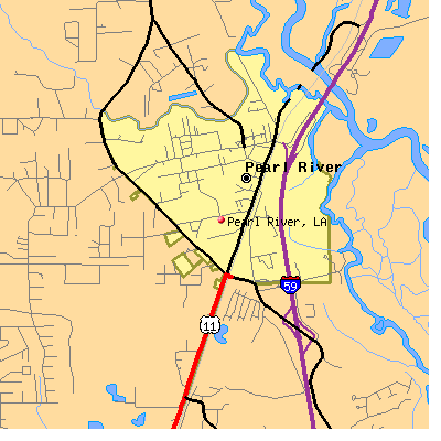 Pearl River map