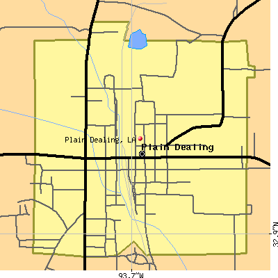 Plain Dealing map