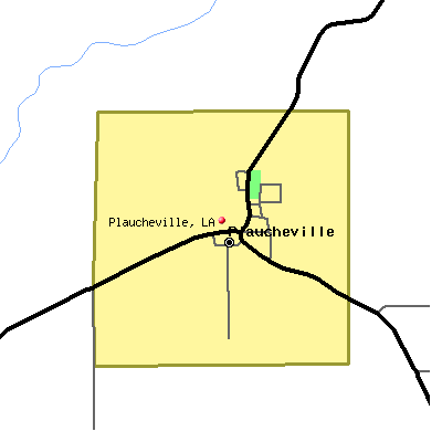 Plaucheville map
