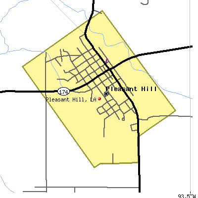 Pleasant Hill map