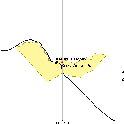 Keams Canyon map