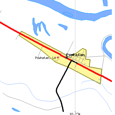 Powhatan map