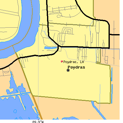 Poydras map