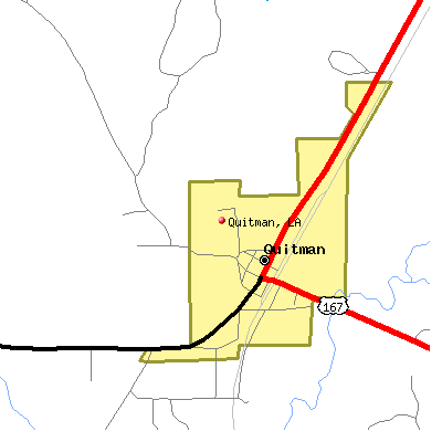 Quitman map