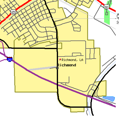 Richmond map