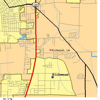 Richwood map