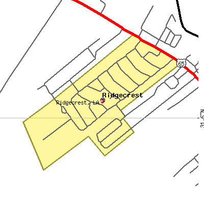 Ridgecrest map