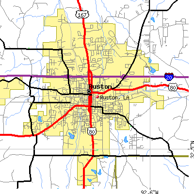 Ruston map