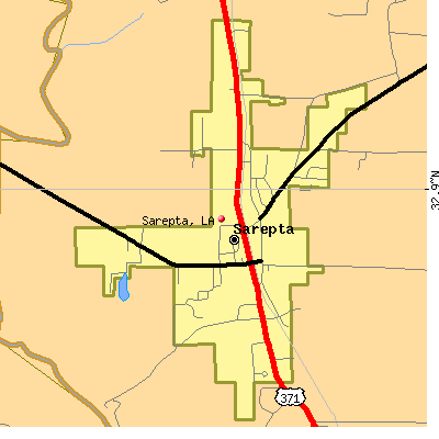 Sarepta map