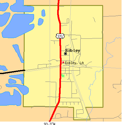 Sibley map