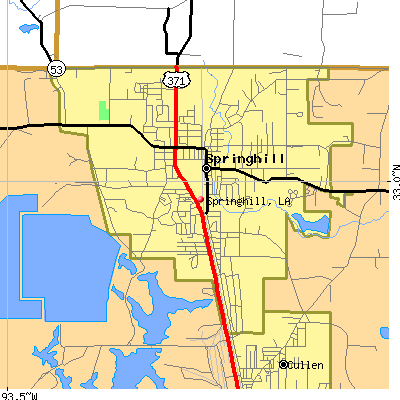 Springhill map