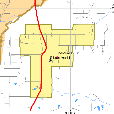 Stonewall map