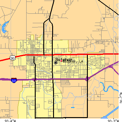 Sulphur map