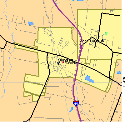 Sunset map
