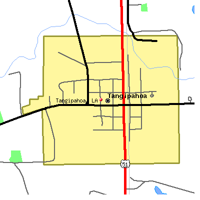 Tangipahoa map
