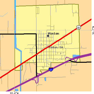 Vinton map
