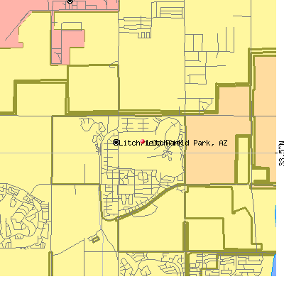 Litchfield Park map