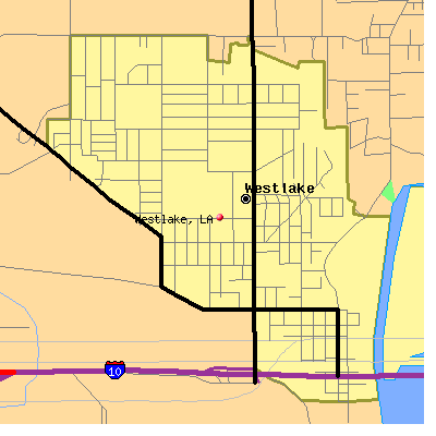 Westlake map