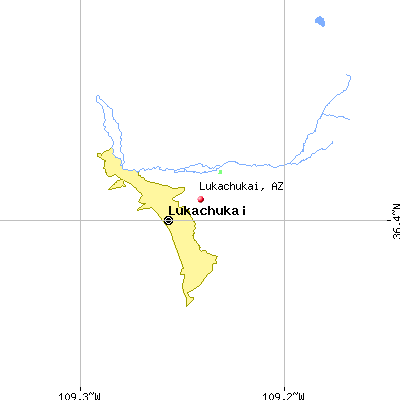 Lukachukai map