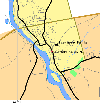Livermore Falls map