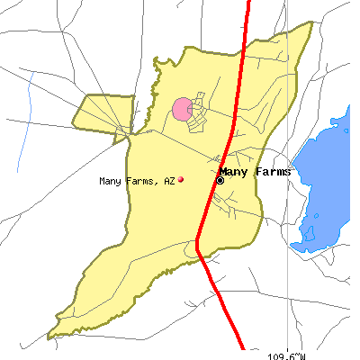 Many Farms map