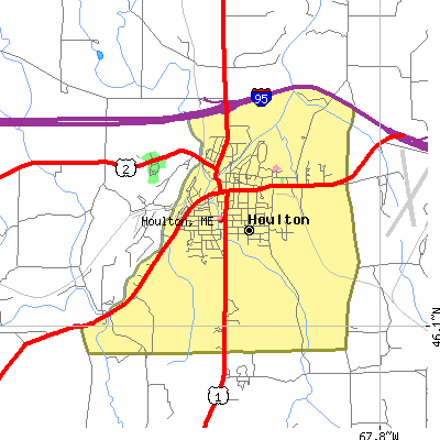 Houlton map