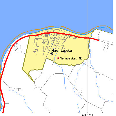 Madawaska map