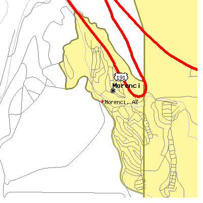 Morenci map