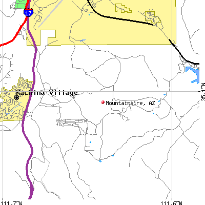 Mountainaire map