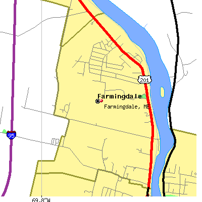 Farmingdale map