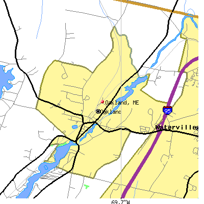 Oakland map
