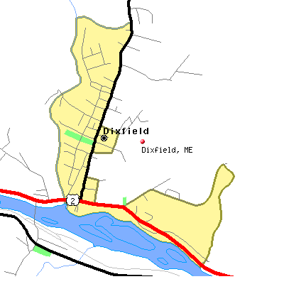 Dixfield map