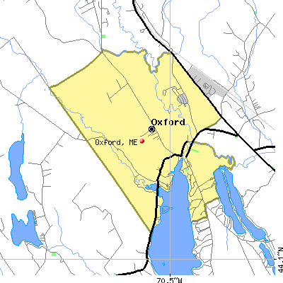 Oxford map