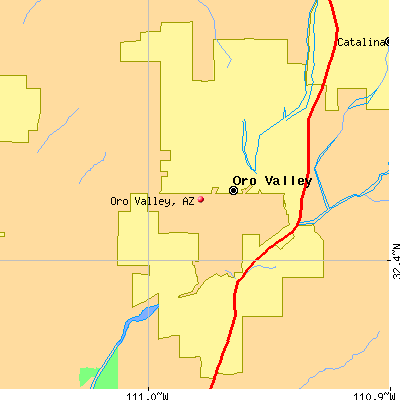 Oro Valley map