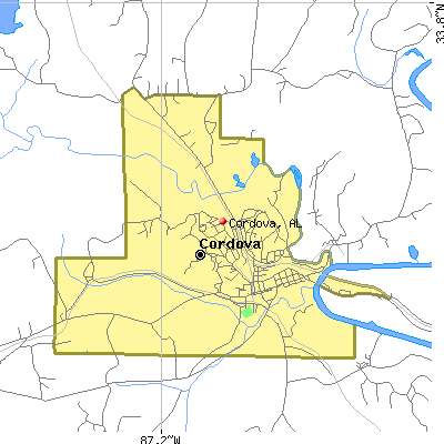 Cordova map