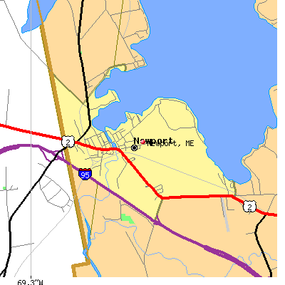 Newport map