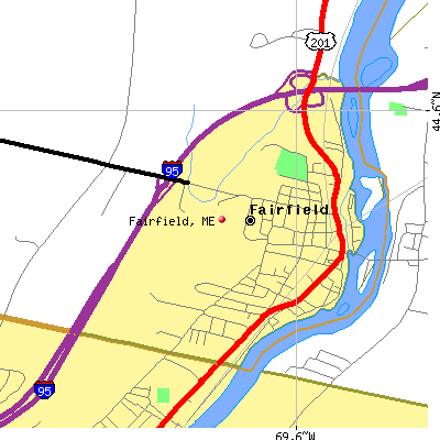 Fairfield map