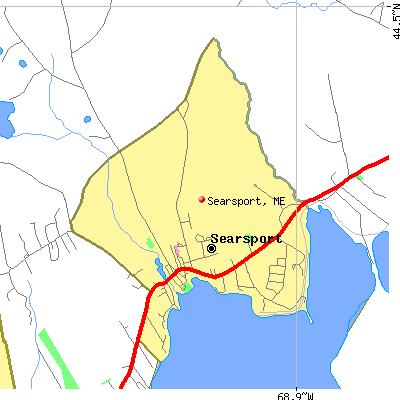 Searsport map