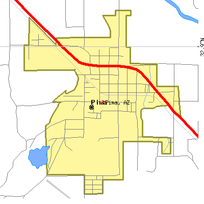 Pima map