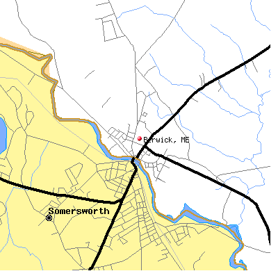 Berwick map