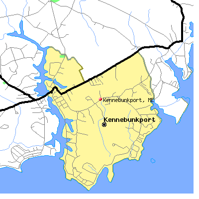 Kennebunkport map