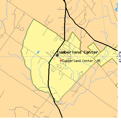 Cumberland Center map