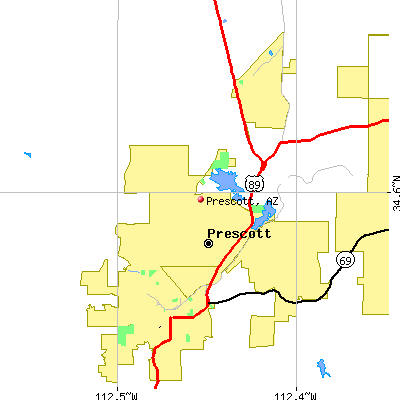 Prescott map