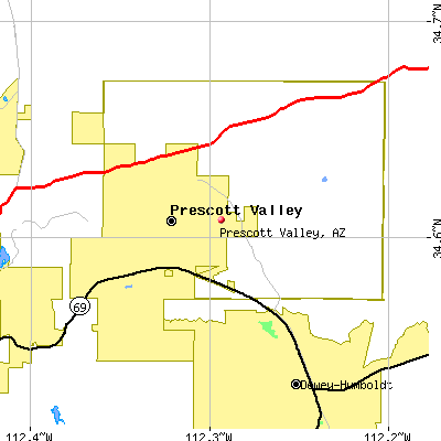 Prescott Valley map