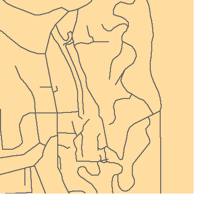 Zip code 85619 close-up map